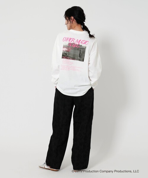 tシャツ 「別注」「OTHER MUSIC」ロングスリーブ Tシャツ