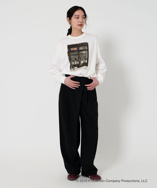 tシャツ 「別注」「OTHER MUSIC」ロングスリーブ Tシャツ レディース tシャツ 「別注」「OTHER MUSIC」ロングスリーブ Tシャツ