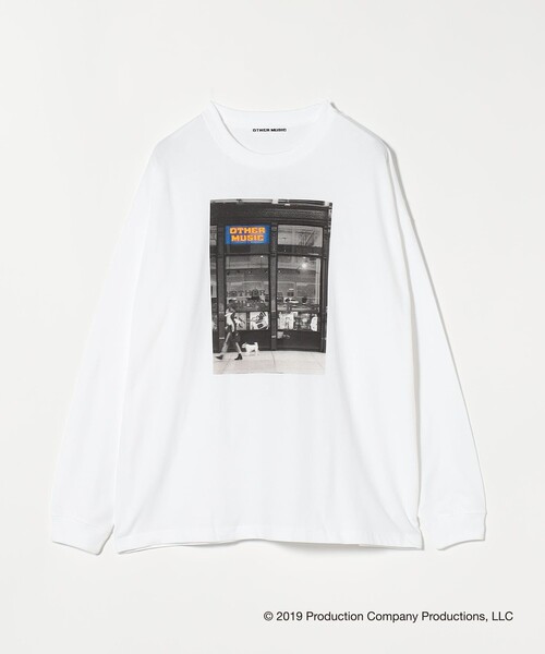 tシャツ 「別注」「OTHER MUSIC」ロングスリーブ Tシャツ レディース tシャツ 「別注」「OTHER MUSIC」ロングスリーブ Tシャツ