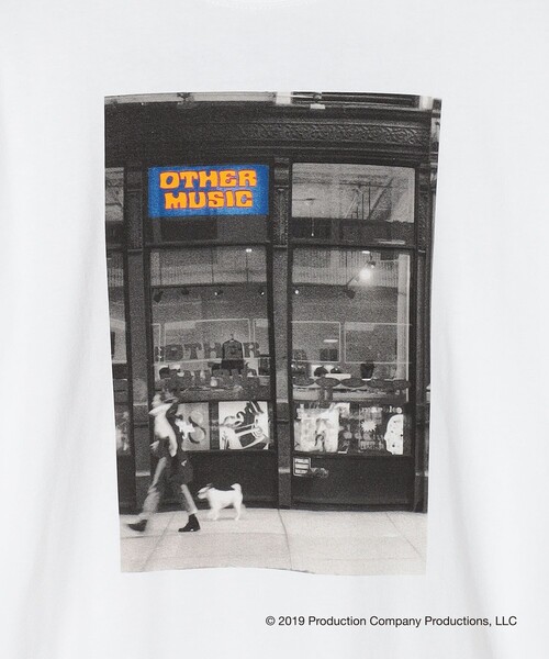 tシャツ 「別注」「OTHER MUSIC」ロングスリーブ Tシャツ レディース tシャツ 「別注」「OTHER MUSIC」ロングスリーブ Tシャツ