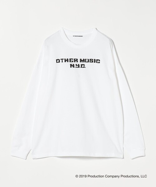 tシャツ 「別注」「OTHER MUSIC」ロングスリーブ Tシャツ レディース tシャツ 「別注」「OTHER MUSIC」ロングスリーブ Tシャツ