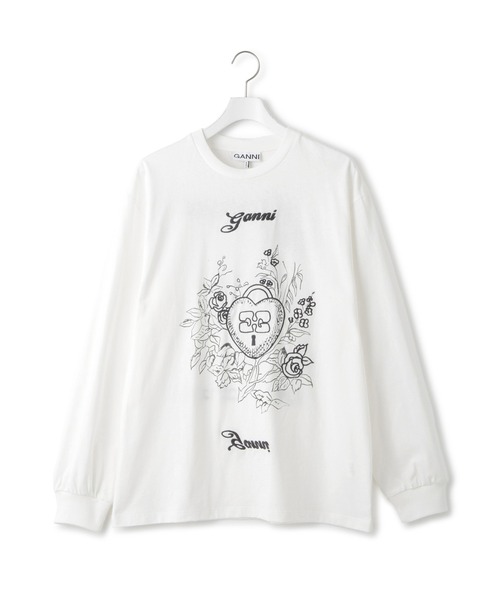 GANNI ガニー　tee 楽天市場】GANNI ガニー 半袖 Tシャツ Future Heavy Cocktail Cherry