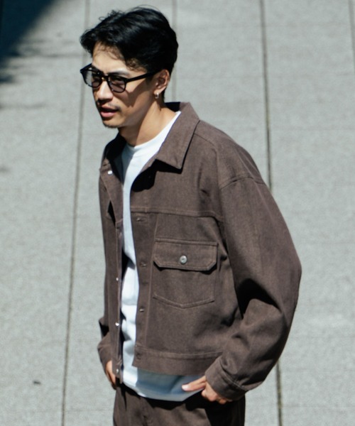 FCTY. デニムジャケット gジャン ショートデニムジャケット メンズ