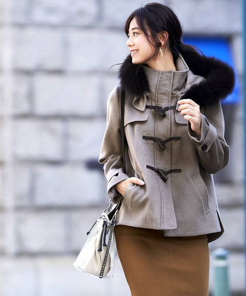 LLサイズ　新品タグ付きダッフルコート　ルイルエ ブティック　大幅お値下げ LLサイズ 新品タグ付きダッフルコート ルイルエ ブティック 大幅お