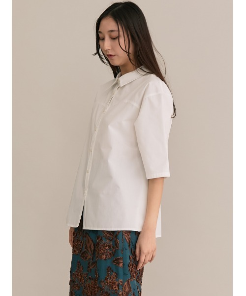 「TONAL」 半袖ブラウス 38 ブラック レディース TONAL 「TONAL」 半袖シャツ 38 ブラック レディース : ZOZOTOWN