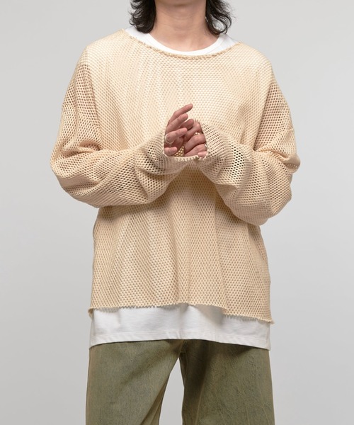 Lui's tシャツ メッシュロンT メンズ : ZOZOTOWN Yahoo!店
