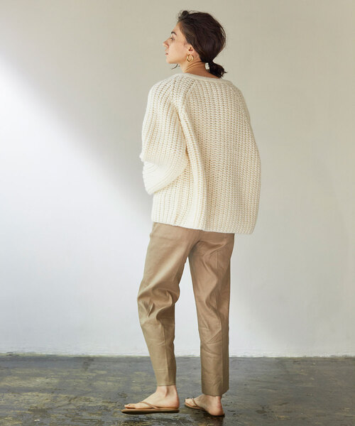 「GALLARDAGALANTE」 長袖ニット FREE ホワイト レディース_画像8