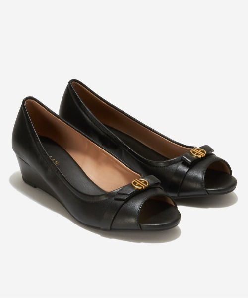 COLE HAAN パンプス マルタ ピープトゥ ウェッジ womens