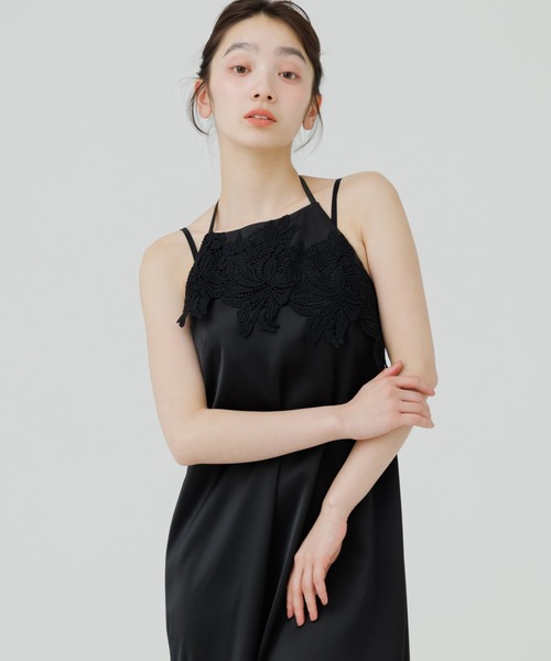 ワンピース satin cami onepiece (サテンキャミワンピース) | ブランド登録なし