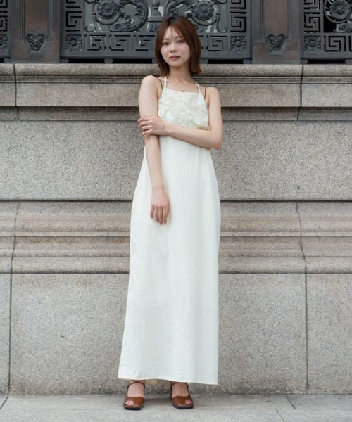 ワンピース satin cami onepiece (サテンキャミワンピース) | ブランド登録なし | 21
