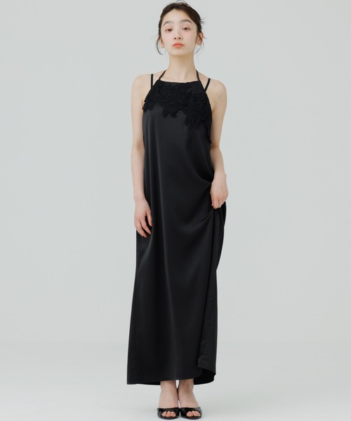 ワンピース satin cami onepiece (サテンキャミワンピース) | ブランド登録なし | 04