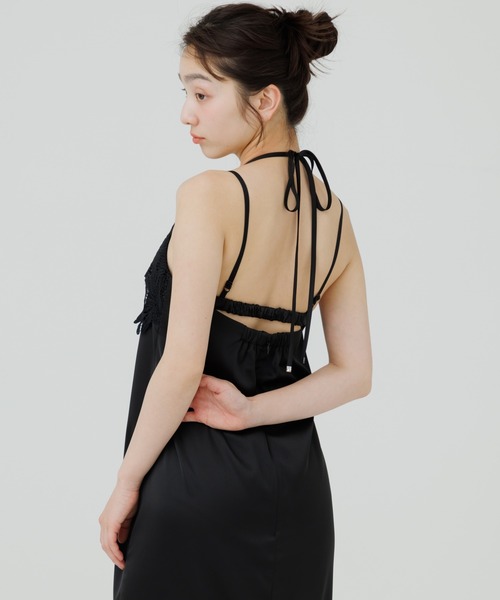 ワンピース satin cami onepiece (サテンキャミワンピース) | ブランド登録なし | 09