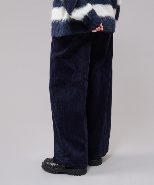 ONCILY（オンシェリー） コーデュロイパンツ SMALL ブルー メンズ