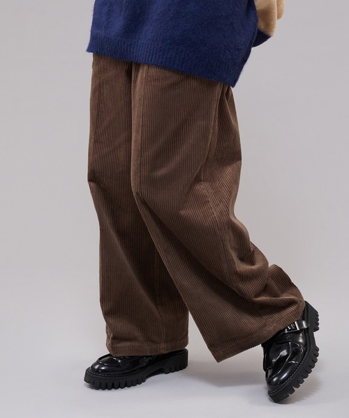 ONCILY（オンシェリー） コーデュロイパンツ SMALL ブルー メンズ