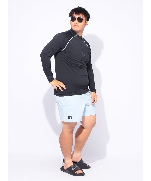 UNDER ARMOUR ラッシュガード (アンダーアーマー) FITTED ハーフ