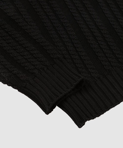 Sky High Farm Workwear セーター ニット CABLEKNIT V-NECK TRIPLE