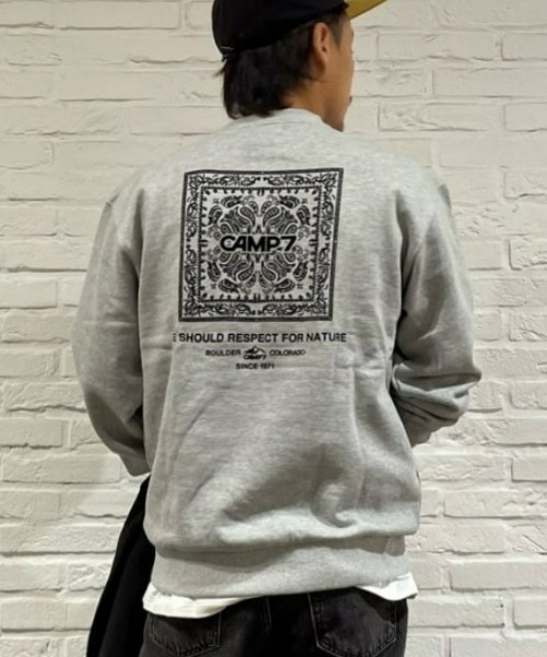 DRIFTOUT ユニセックス CAMP BEAR 037 スウェット 3colors CAMP BEAR - driftout | 60% - Asian Fashion Online Store