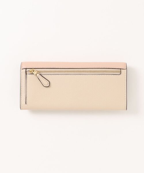 COACH 財布 ミラ ロング フラップ ウォレット・カラーブロック