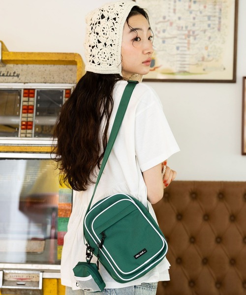 [韓国人気]★SQUARE LINE★BILL MINI SHOULDER BAG★ミニバッグ Buy Mini Fashion Handbags New 2021 Hot Style Texture Hand