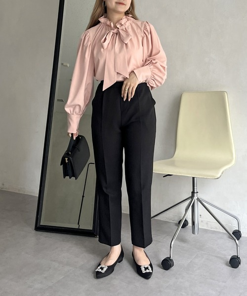 「prose verse」 長袖ブラウス MEDIUM ピンク レディース
