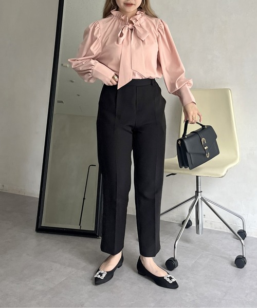 「prose verse」 長袖ブラウス MEDIUM ピンク レディース