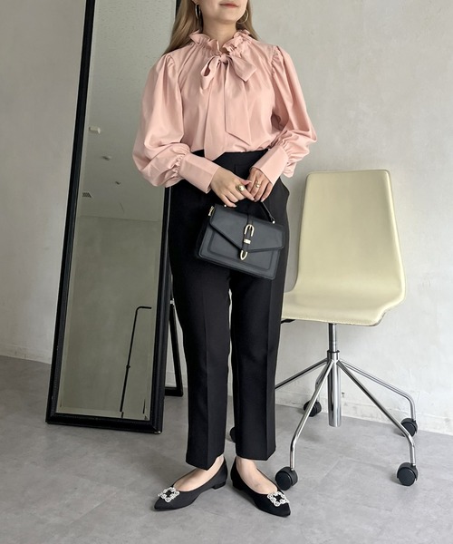 「prose verse」 長袖ブラウス MEDIUM ピンク レディース