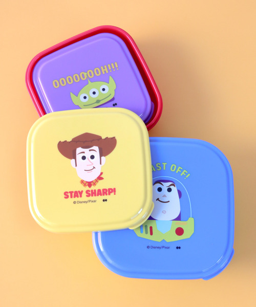 弁当箱 「DISNEY/ディズニー」 Toy Story トイストーリー  SEALED LUNCH BOX SET 3P/ランチボックス シール容器 | Disney
