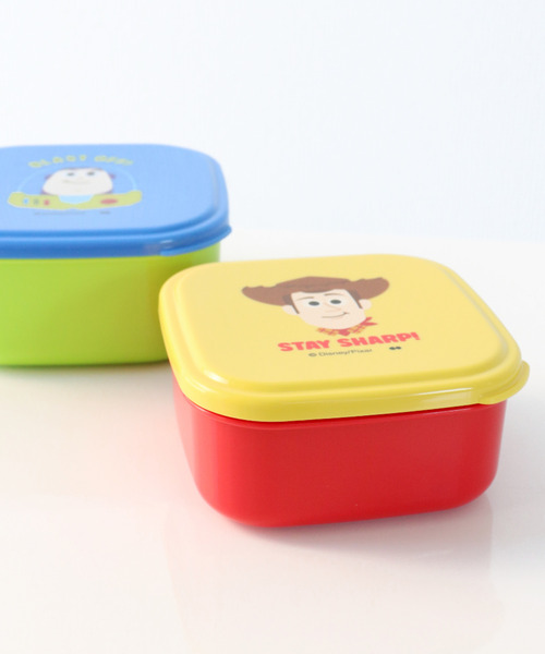 弁当箱 「DISNEY/ディズニー」 Toy Story トイストーリー  SEALED LUNCH BOX SET 3P/ランチボックス シール容器 | Disney | 05