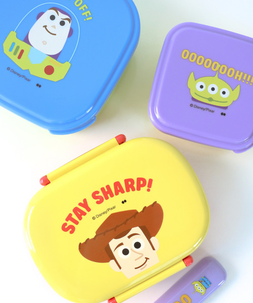 弁当箱 「DISNEY/ディズニー」 Toy Story トイストーリー  SEALED LUNCH BOX SET 3P/ランチボックス シール容器 | Disney | 06