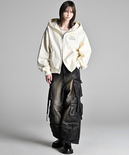 ADRER（アドラー） パーカー vintage make design heavy weight W zip