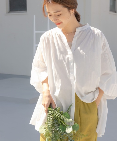 「URBAN RESEARCH DOORS」 長(zhǎng)袖チュニック MEDIUM ピンク レディース