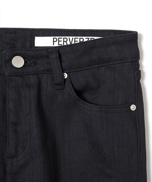 PERVERZE 「PERVERZE」 スキニーデニムパンツ SMALL ブラック