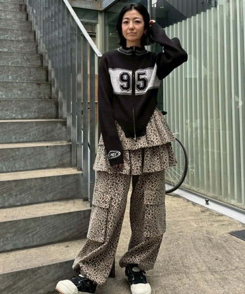 Candy Stripper（キャンディーストリッパー） パンツ LEOPARD SKIRT