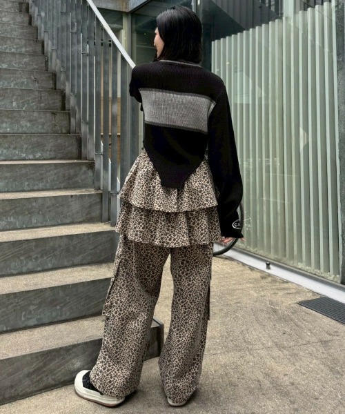 Candy Stripper（キャンディーストリッパー） パンツ LEOPARD SKIRT