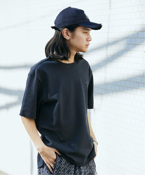 「LACOSTE」 半袖Tシャツ 4 ホワイト系その他 メンズ