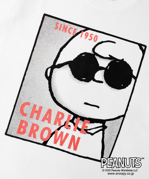 PEANUTS tシャツ JOHNBULL-PEANUTS-サングラス.SSTEE メンズ