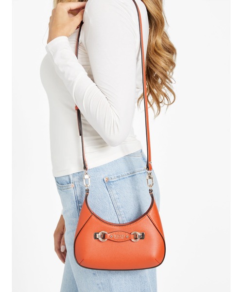 GUESS（ゲス） ショルダーバッグ バッグ MIMINA Mini Hobo Crossbody