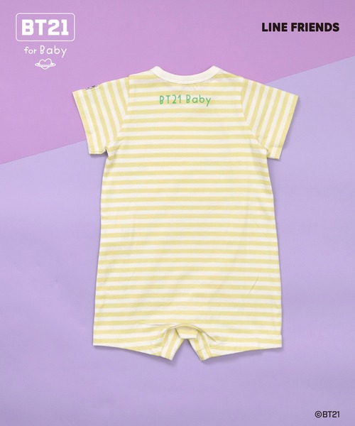 KP BOY（ケーピーボーイ） ベビー服 ロンパース 「BT21」アップリケ