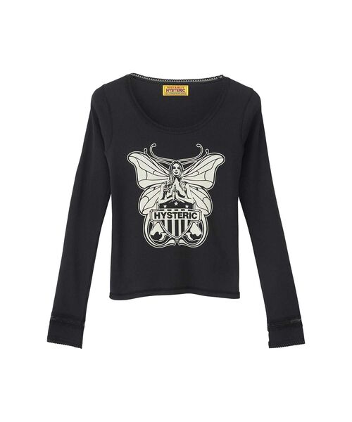 HYSTERIC GLAMOUR（ヒステリックグラマー） tシャツ LEVITATED GIRL