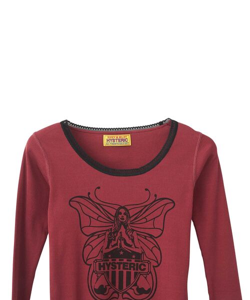 HYSTERIC GLAMOUR（ヒステリックグラマー） tシャツ LEVITATED GIRL