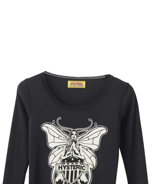 HYSTERIC GLAMOUR（ヒステリックグラマー） tシャツ LEVITATED GIRL