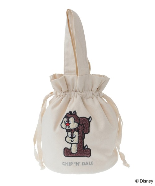 Disney（ディズニー） ハンドバッグ Mickey friend / サガラ巾着バッグ