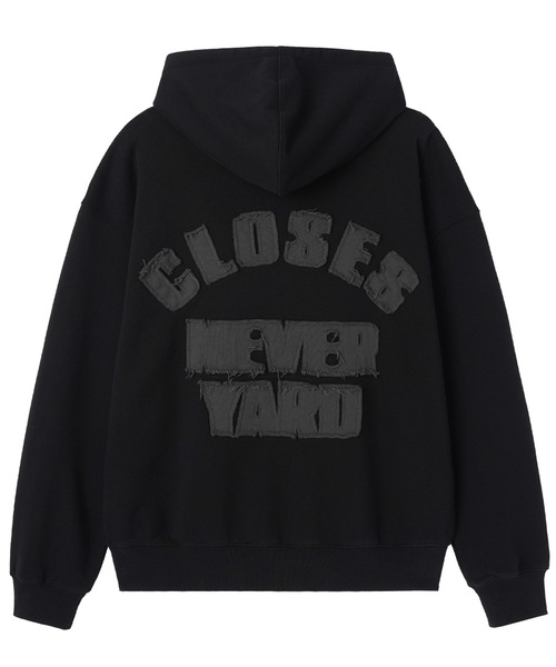 OY（オーワイ） パーカー 「OY/オーワイ」CUTOUT PATCH HOODIE/カット 