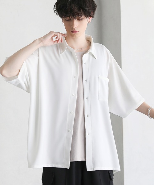 ETELIO」 半袖シャツ S ブルーグリーン メンズ : ZOZOTOWN Yahoo!店