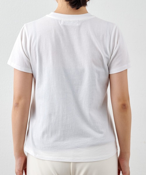 「THE PAUSE」 半袖Tシャツ FREE オフホワイト レディース_画像4