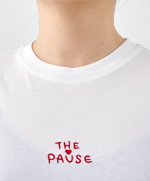 「THE PAUSE」 半袖Tシャツ FREE オフホワイト レディース_画像5
