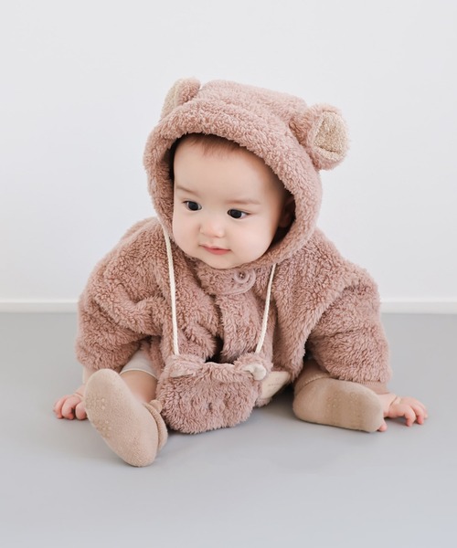 mocmof（モクモフ） ポンチョ ぬいぐるみ ケープ キッズ 子供服 男の子