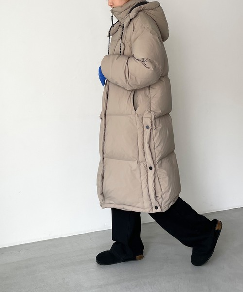 CANAL JEAN（キャナルジーン） ダウンコート 2 ブラック レディース