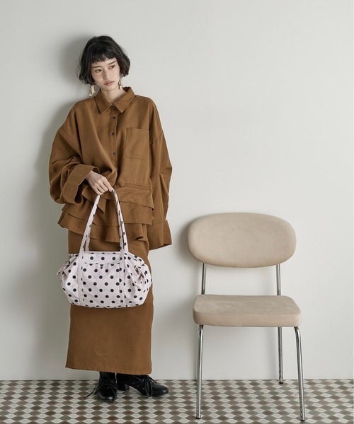 THE Yon ボストンバッグ ドットプリントミニボストンバッグ レディース THE Yon ボストンバッグ ドットプリントミニボストンバッグ レディース