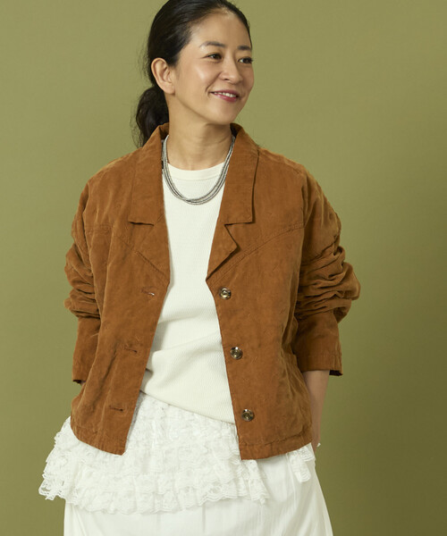 Freada（フリーダ） コート アウター フェード加工ジャケット